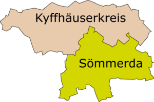 Grafische Darstellung des Landkreis Sömmerda und des Kyffhäuserkreis